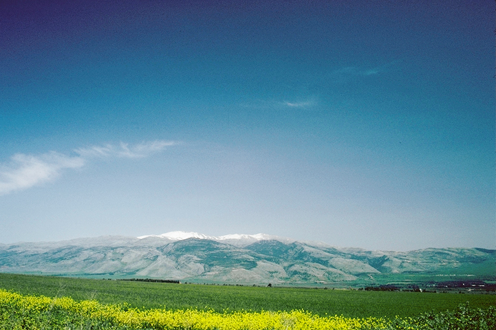Mount Hermon viewed from Israel